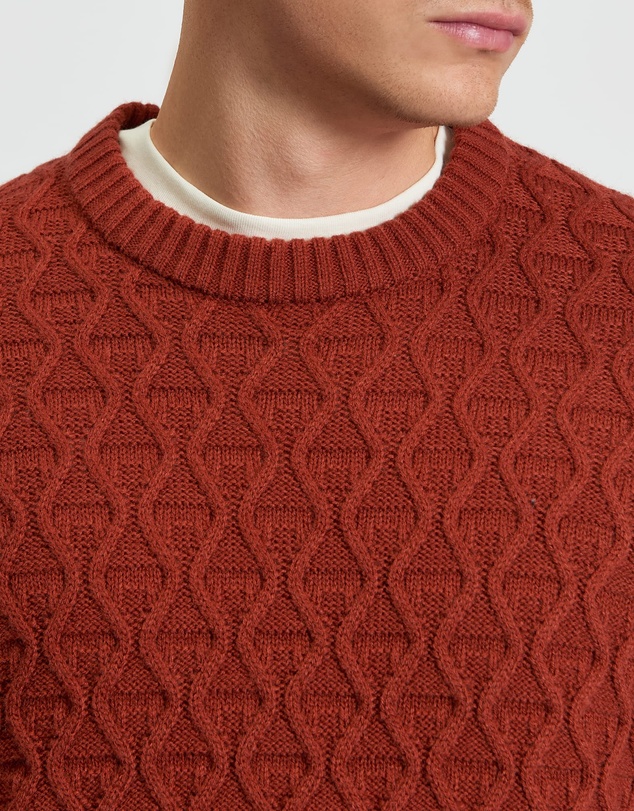 Ben Sherman - Cable Texture Crew