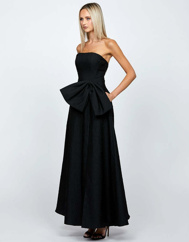 Bariano - Zuzanna Strapless Bow Maxi