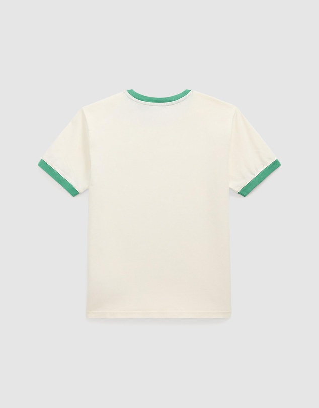 Polo Ralph Lauren - Logo Cotton Jersey Ringer Tee - ICONIC EXCLUSIVE - Teens