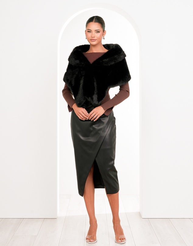 Pilgrim - Blakely Faux Fur Stole