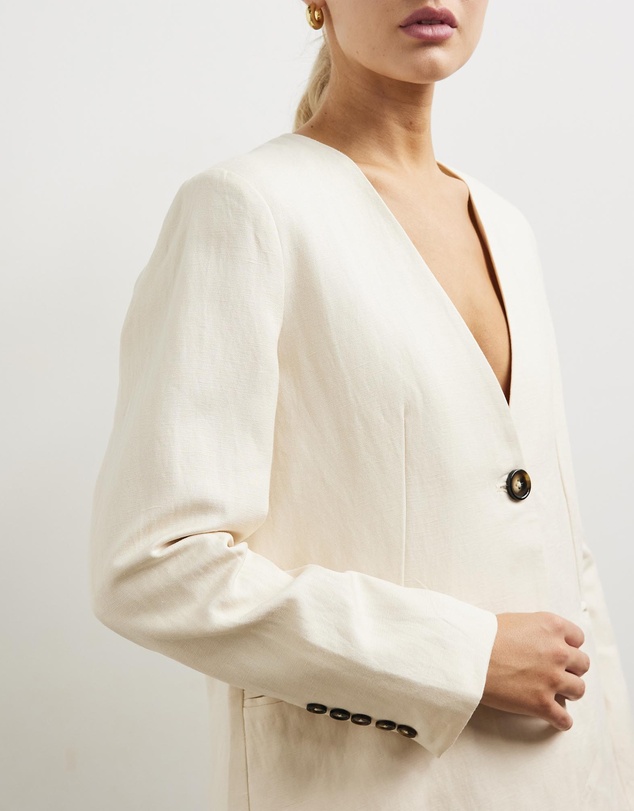 Sofia Irina - Single-Breasted Blazer