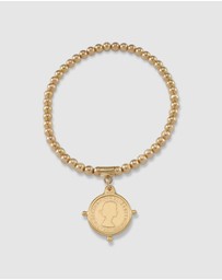 Von Treskow - Compass Frame Coin Bracelet