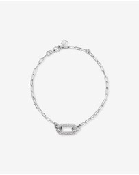 Michael Hill - Luxe Links Paperclip Bracelet in Sterling Silver