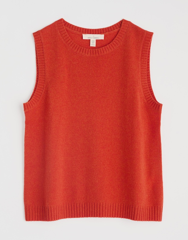 Seasalt - Seasalt Cornwall Orange East View Vest