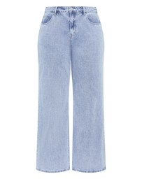 City Chic - Plus size Harley Fit Denim Blues Straight Leg Regular Jean - light wash