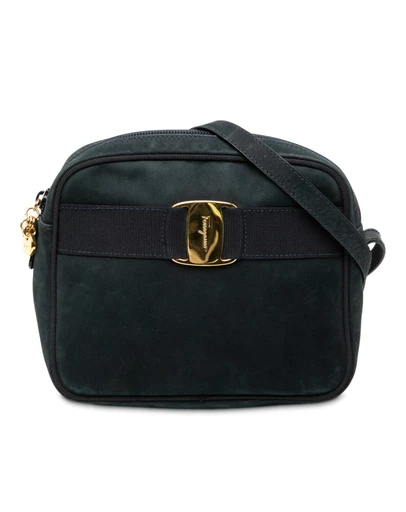Pre-Loved by Azura Reborn - Pre-Loved Suede Vara Bow Crossbody