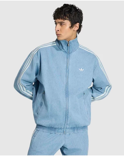adidas Originals - Denim Firebird Track Jacket