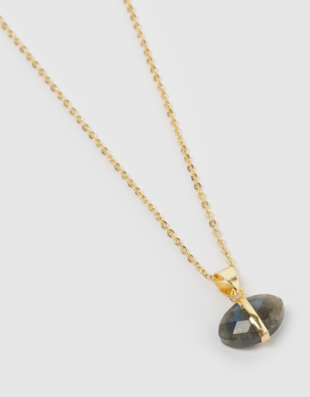 Miz Casa and Co - Clara Necklace Smoke