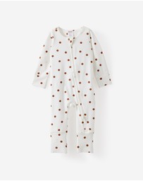 Cotton On Kids - Growie Long Sleeve Zip Romper