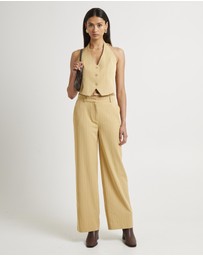 Alice In The Eve - Vera Halter Tailored Vest