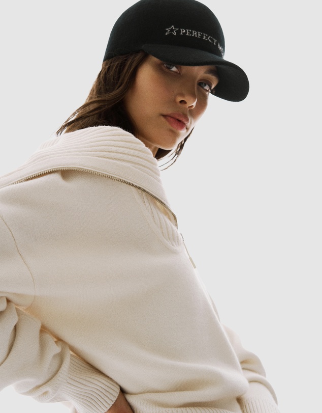 Perfect Moment - Half Zip Fleece Top