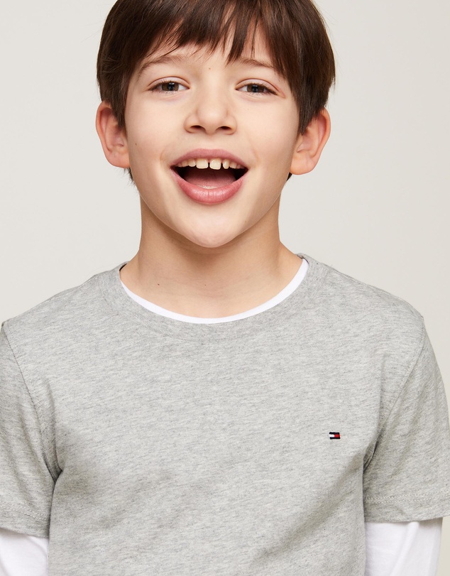 Tommy Hilfiger - Basic Crew Neck Short Sleeve T-Shirt - Kids