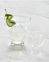Peak - Cocktail Ice Cube Ripple Charcoal
