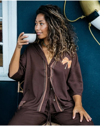 Billabong - Womens Vacay Mode Button-down Shirt