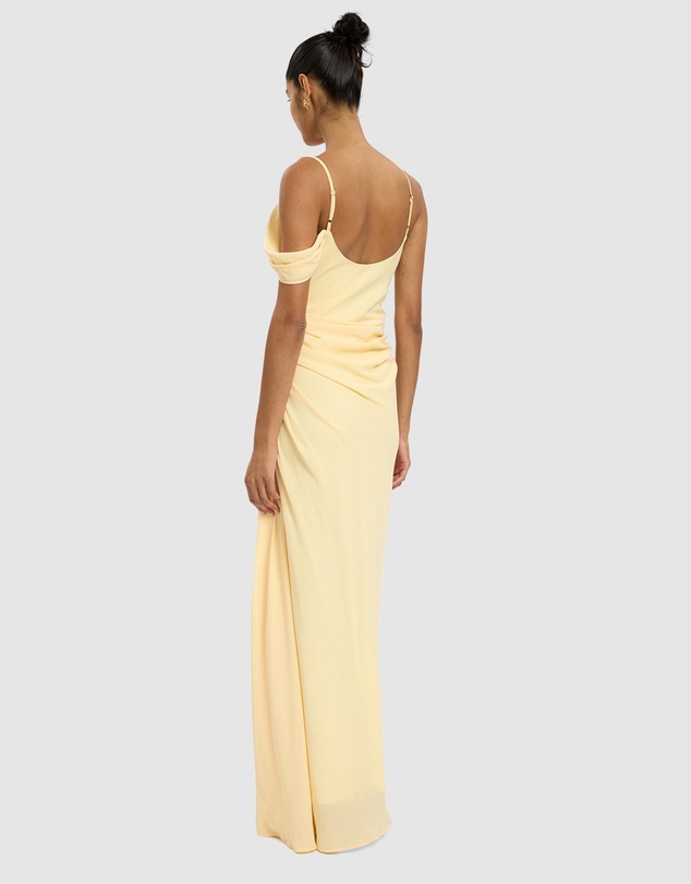 With Harper Lu - Draped Gown