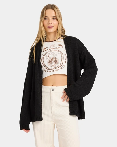 Billabong - Womens Soft Sun Open Front Cardigan