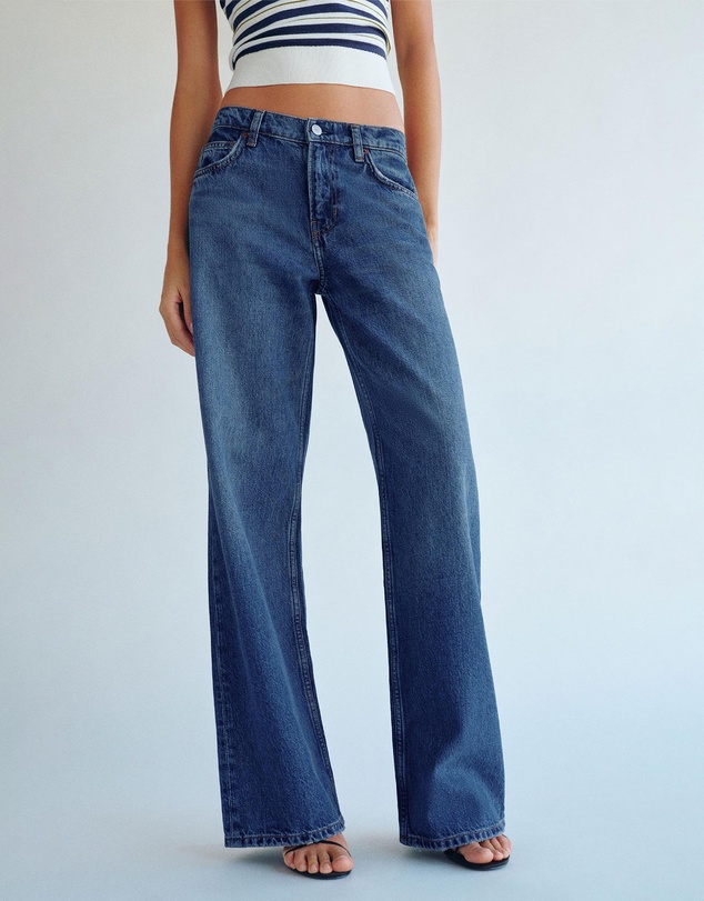 Reformation - Cary Low Rise Slouchy Wide Leg Jeans
