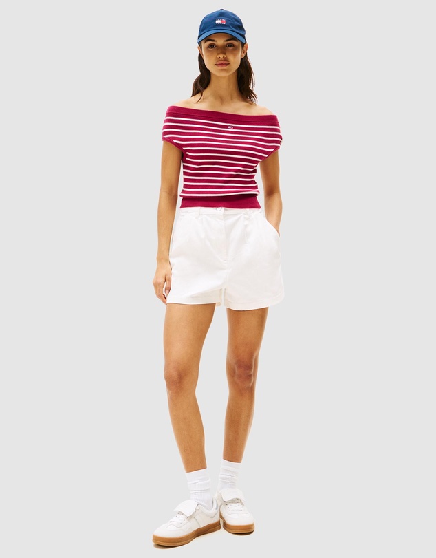 Tommy Jeans - Claire Regular High Rise Denim Shorts
