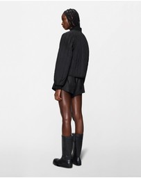 RAINS - Banja Liner Bomber Women's Jacket Black