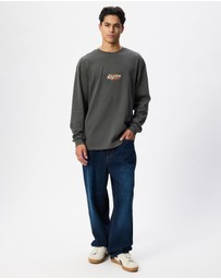 Rhythm - Hallmark Heavy Vintage Embroidered LS T-Shirt