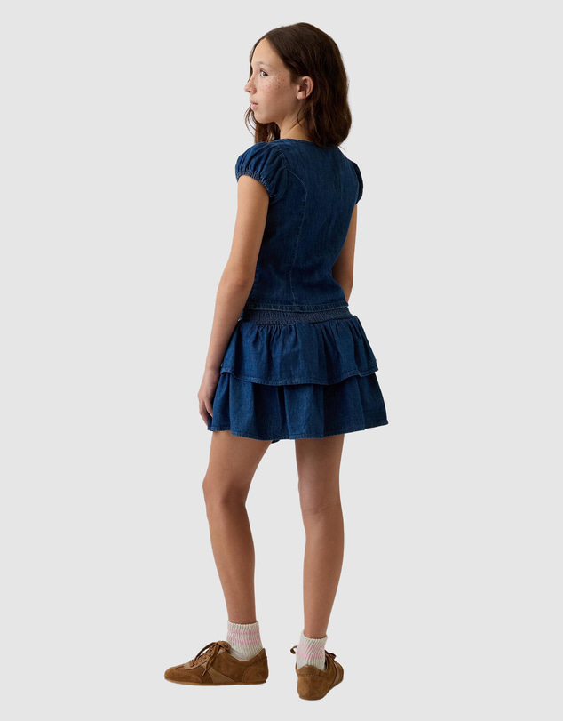 GAP - Smocked Tiered Skort - Teens