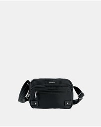 Pierre Cardin - Pierre Cardin Nylon Anti-Theft Cross Body Bag