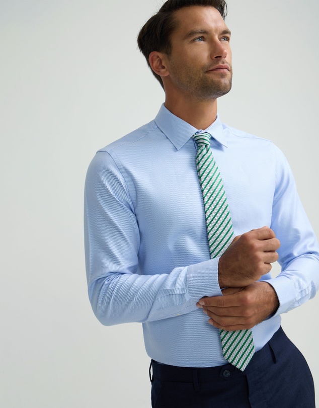Oxford - Beckton Slim Fit Twill Cotton Shirt