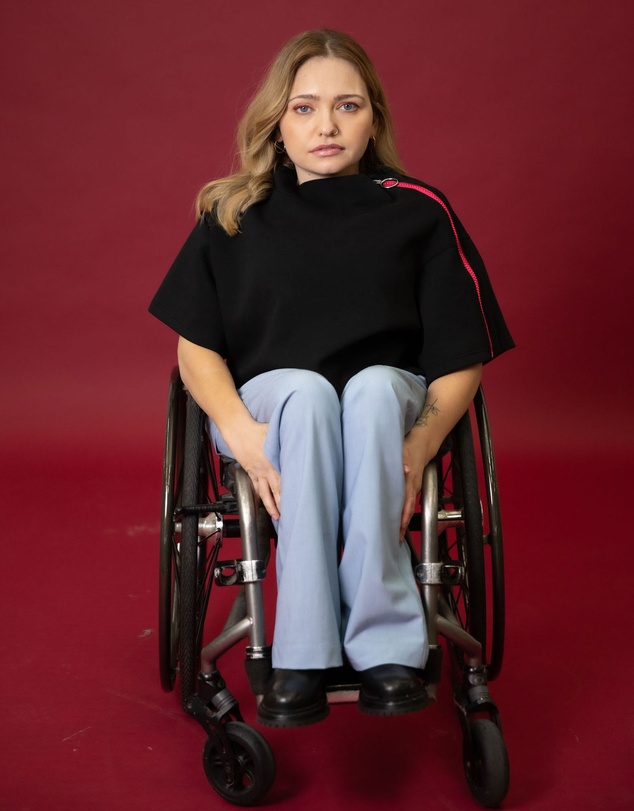 JAM The Label - Adaptive Cropped Neoprene Zip Pullover