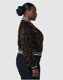 Sunday In The City - Sunday Girl Sequin Bomber
