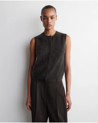 COS - Pure Brushed-Cashmere Waistcoat