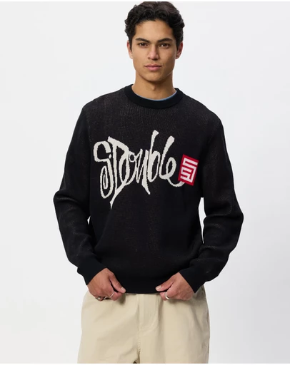 S Double - Brush Knit Sweater