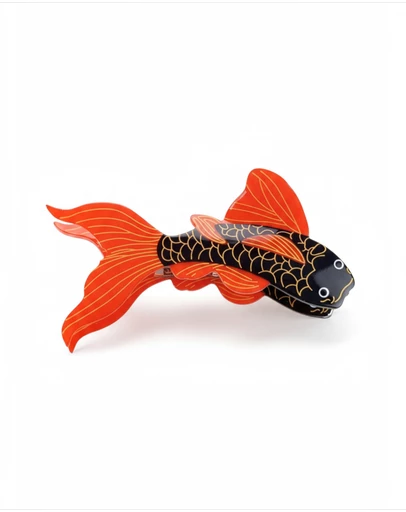 Mossée - Luna Gold Fish Hair Claw