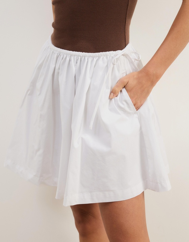 Atmos&Here - Isobel Cotton Mini Skirt