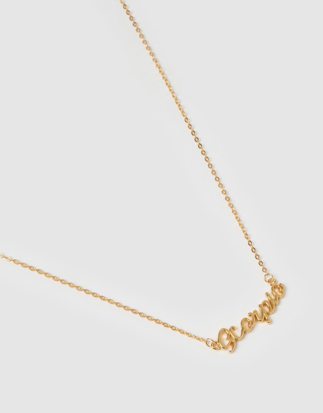 Izoa - Scorpio Written Star Sign Necklace