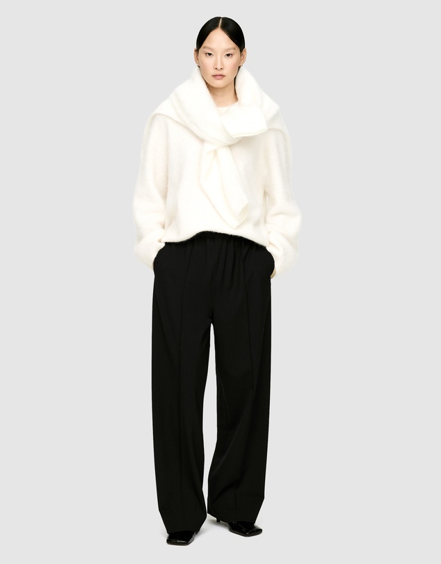 ARKET - Elastic-Waist Twill Trousers