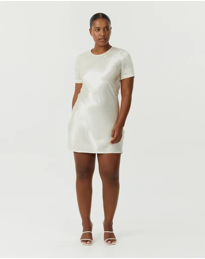Third Form - Crush Bias Tee Mini Dress