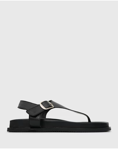 Betts - Elsie Leather Strap Thong Sandals