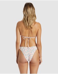Billabong - Stuck On You Tanlines Hike Bikini Bottom