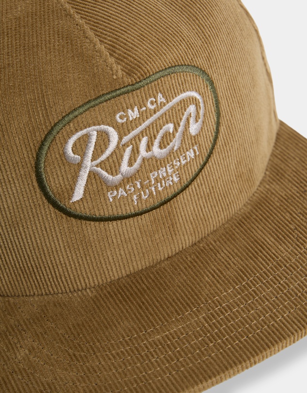 RVCA - Mens Standard Script 5 Panel Cap