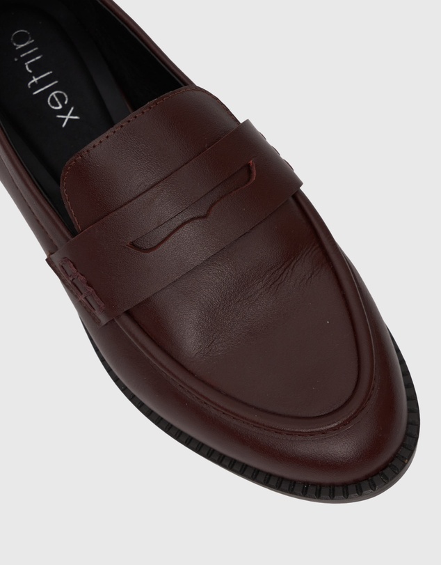 Airflex - Cassie Leather Penny Loafers