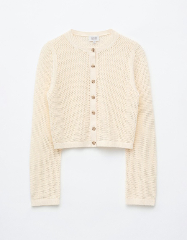 & Other Stories - Open-Knit Cotton Cardigan