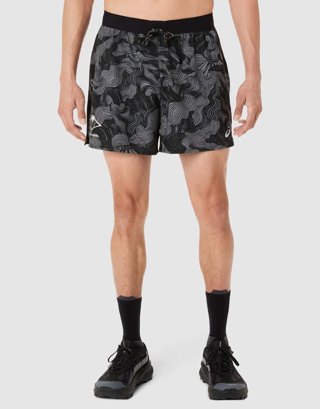 ASICS - Fujitrail All Over Print 5 Inch Short - Men's