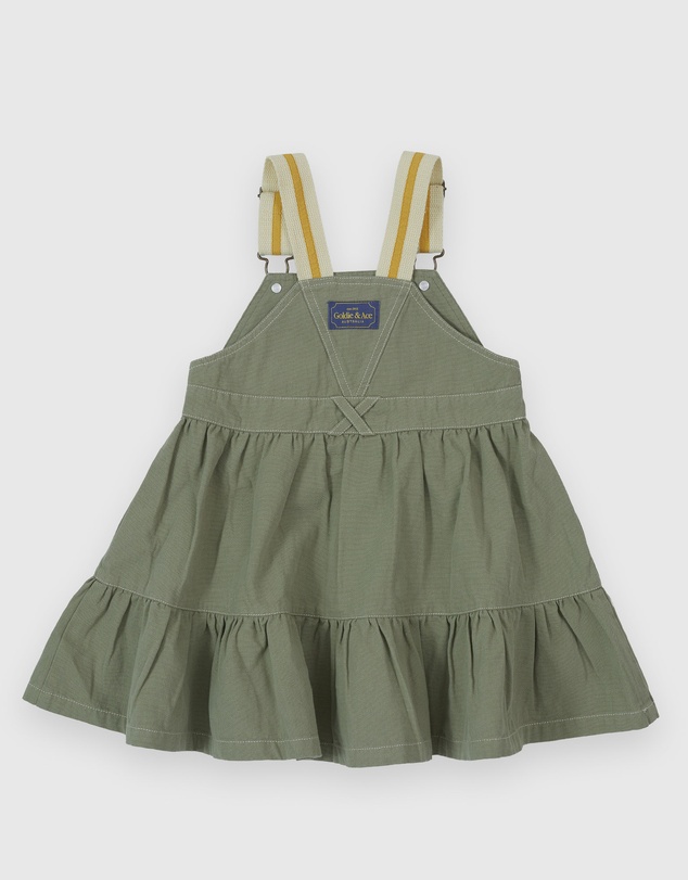 Goldie + Ace - Carpenter Utility Pinafore Dress - Babies-Kids