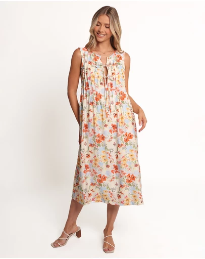 Petal & Pup - Breeze Midi Dress - Floral