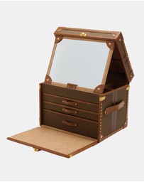 Wolf - Wolf Ida Trunk Jewellery Box Khaki