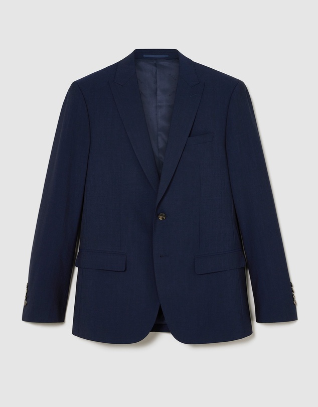 Politix - Wool Blend Regular Stretch Premium Tailored Jacket