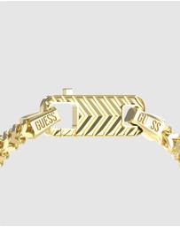 GUESS - Gold-Tone Textured Hook Bracelet
