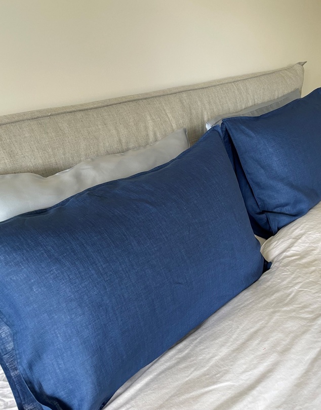 SILK MAGNOLIA - French Linen Pillowcase