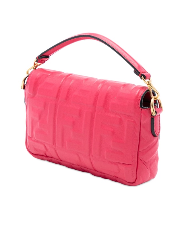 Pre-Loved by Azura Reborn - Pre-Loved Mini Zucca Embossed Leather Baguette Satchel