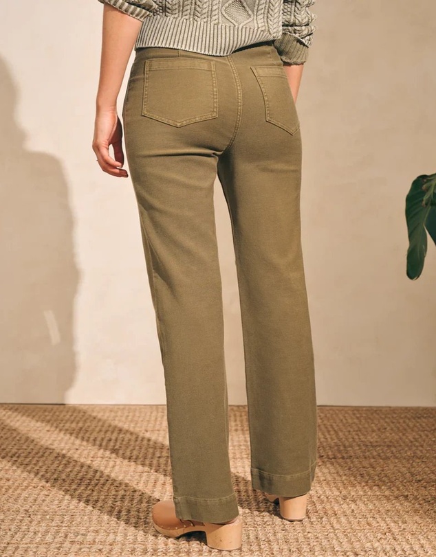 Faherty - Stretch Terry Patch Pocket Pant